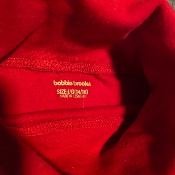 90's Staple turtleneck bundle Red (L) Cream (M) GUC Christmas Layering? - Picture 2 of 3